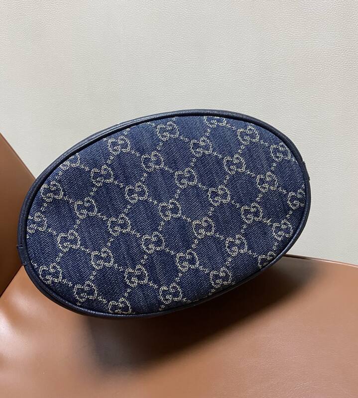 Gucci Venice Blue denim GG crossbody — 1:1 Replica