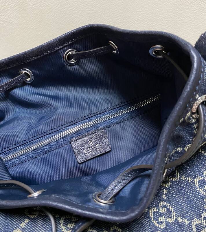 Gucci Venice Blue denim GG crossbody — 1:1 Replica