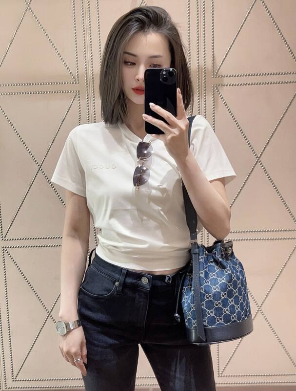 Gucci Blue GG Denim small shoulder — AAA Quality Replica