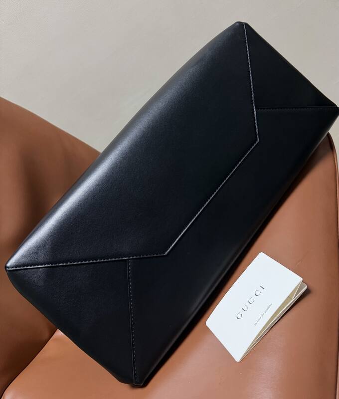 Gucci Black leather tote — Premium Replica