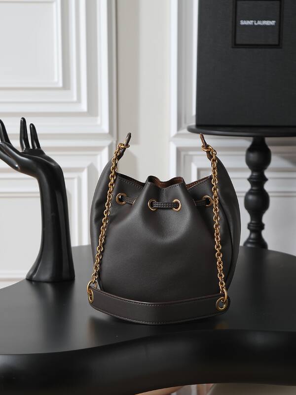Saint Laurent Dark Brown crossbody — AAA Quality Replica