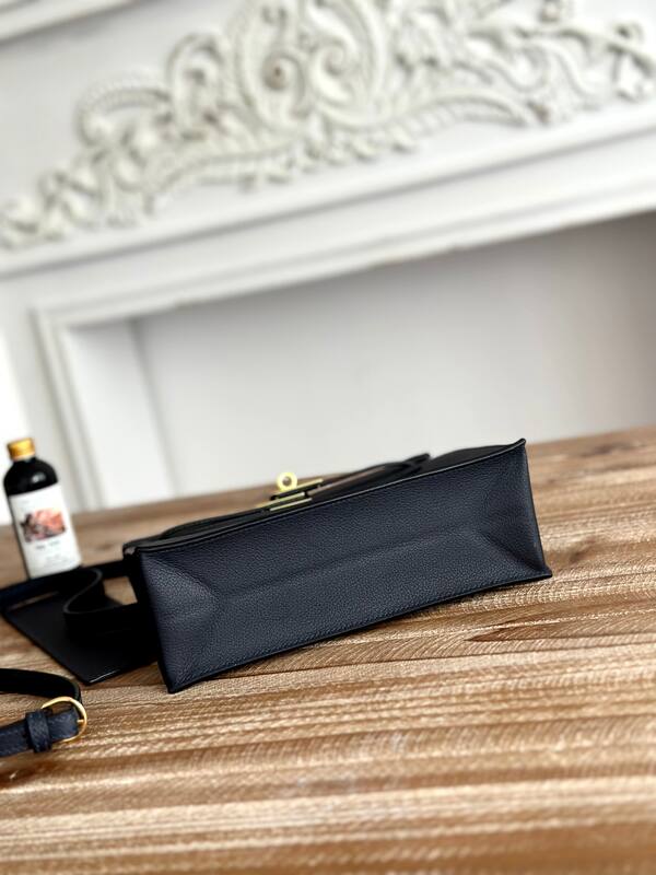 Hermes Kelly Danse Black crossbody — Top Quality Replica