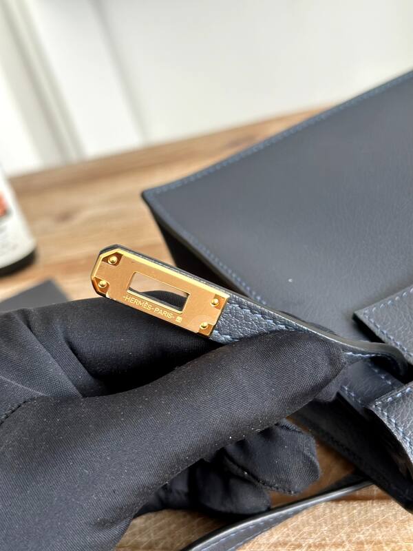 Hermes Kelly Danse Black crossbody — Top Quality Replica