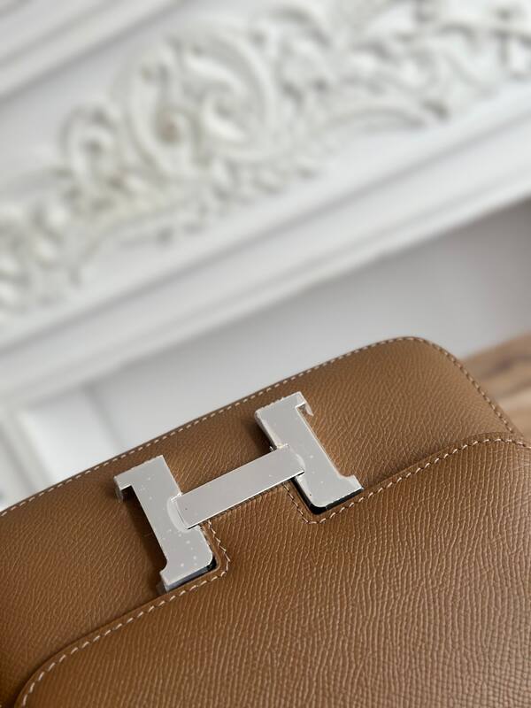 Hermes Constance Brown crossbody — 1:1 Replica