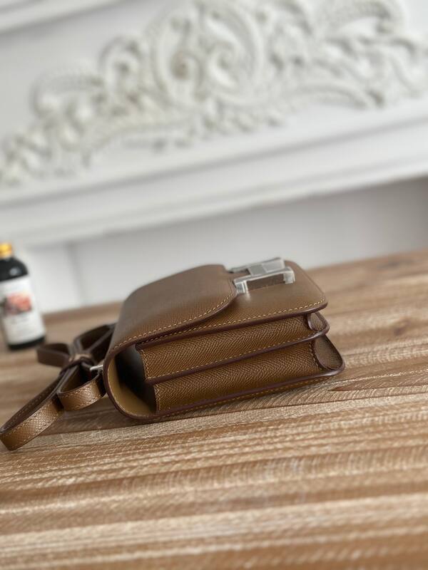 Hermes Constance Brown crossbody — 1:1 Replica