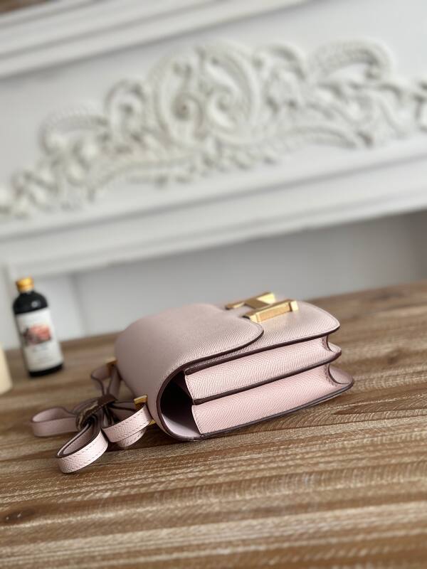 Hermes Constance Light Pink crossbody — 1:1 Replica