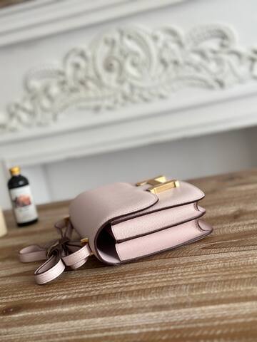Hermes Constance Light Pink crossbody 1 1 Replica