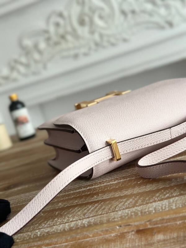 Hermes Constance Light Pink crossbody — 1:1 Replica