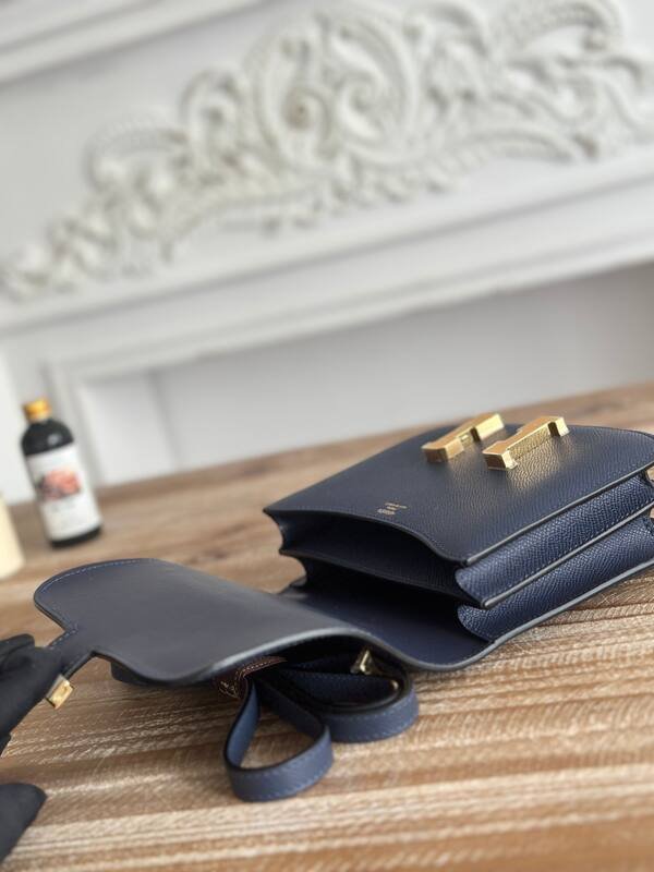 Hermes Constance Navy crossbody — Premium Replica