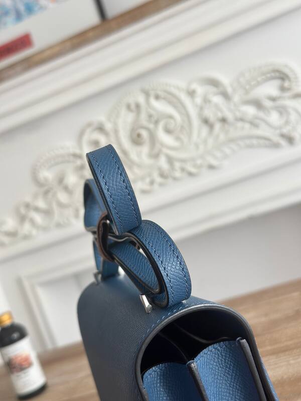 Hermes Constance Blue crossbody — 1:1 Replica