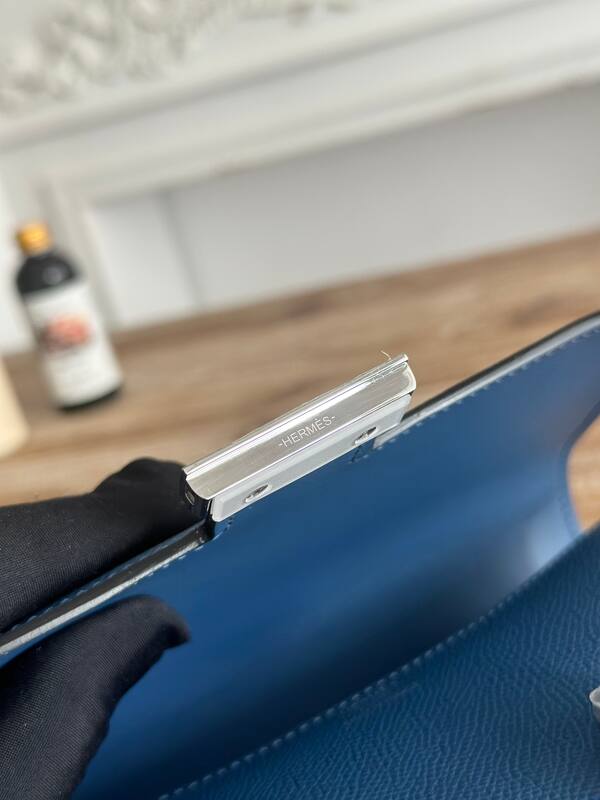 Hermes Constance Blue crossbody — 1:1 Replica