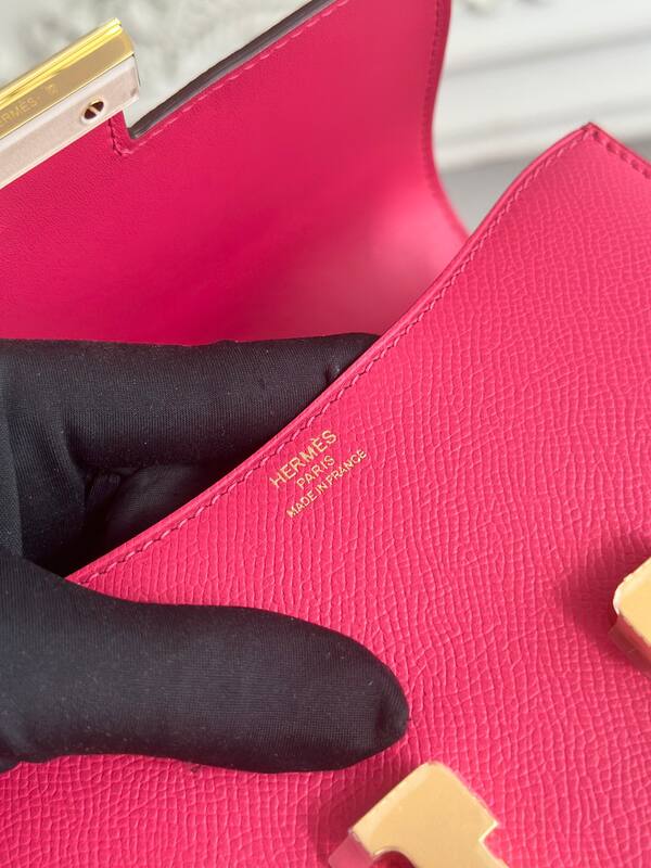 Hermes Constance Pink crossbody — 1:1 Replica