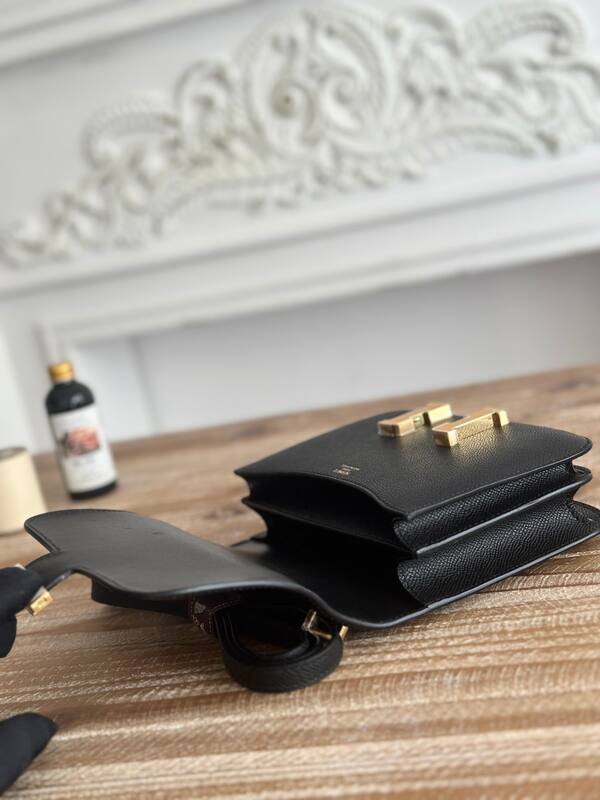 Hermes Constance Black crossbody — AAA Quality Replica