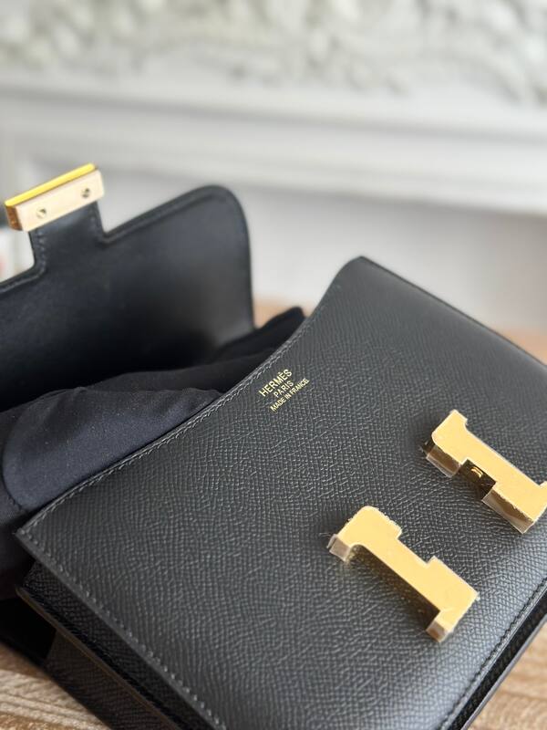 Hermes Constance Black crossbody — AAA Quality Replica