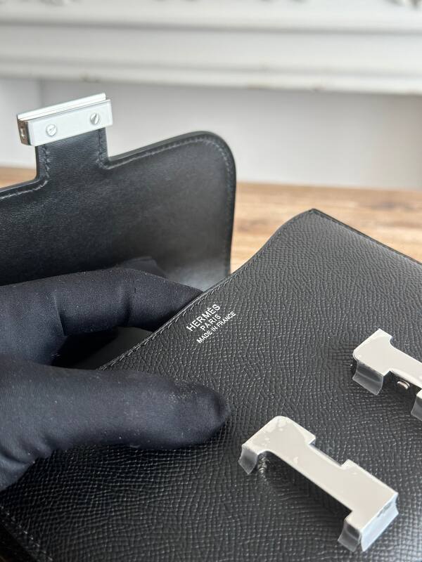 Hermes Constance Black crossbody — Top Quality Replica