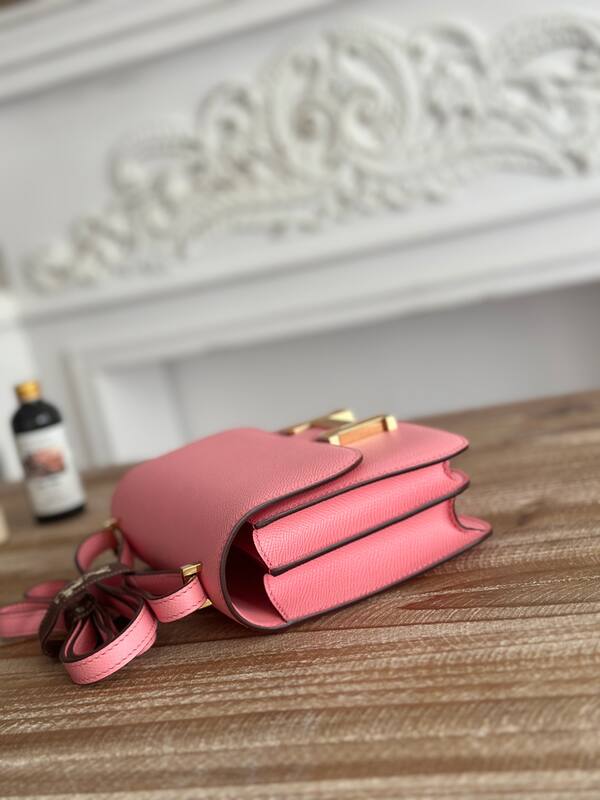 Hermes Constance Pink crossbody — 1:1 Replica