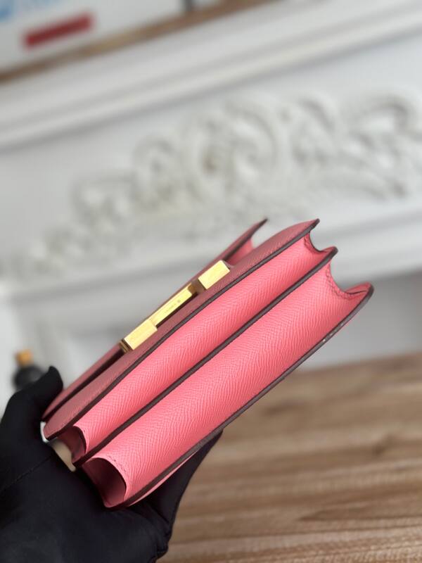 Hermes Constance Pink crossbody — 1:1 Replica