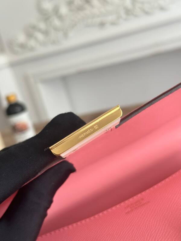Hermes Constance Pink crossbody — 1:1 Replica