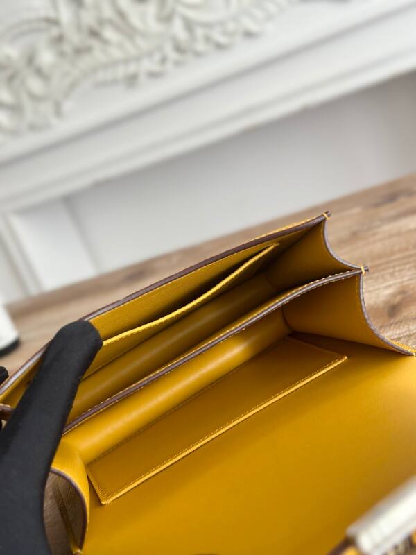 Hermes Constance Yellow crossbody — 1:1 Replica