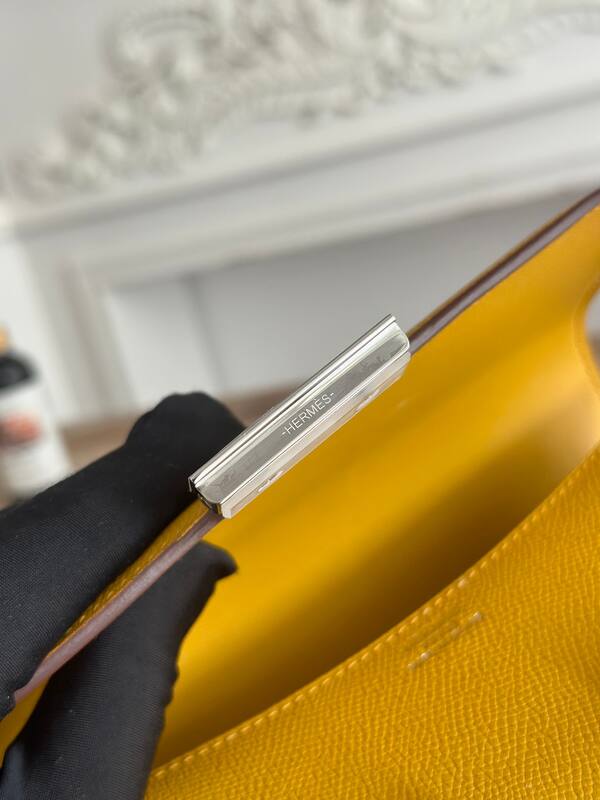 Hermes Constance Yellow crossbody — 1:1 Replica