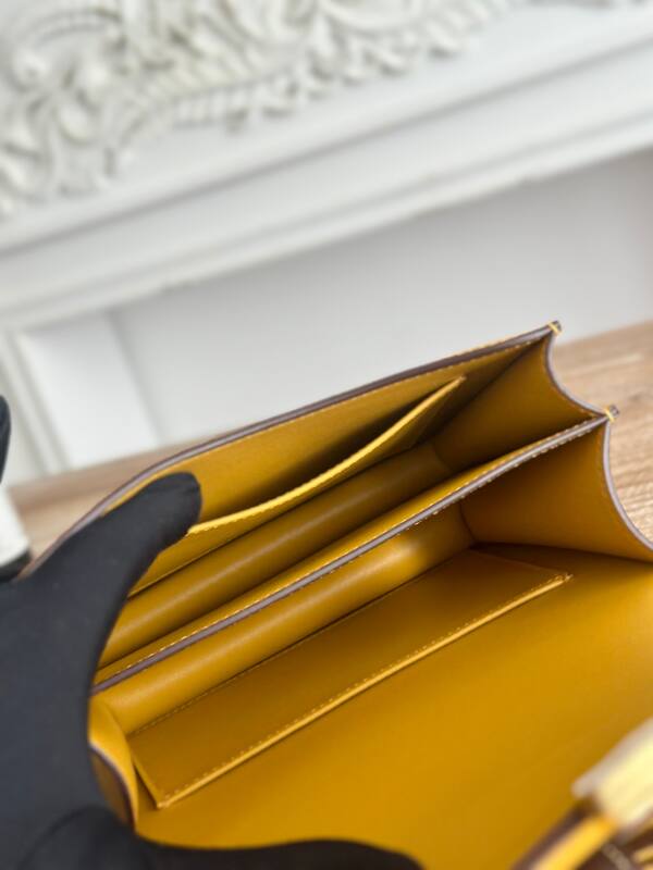 Hermes Constance Yellow crossbody — Premium Replica