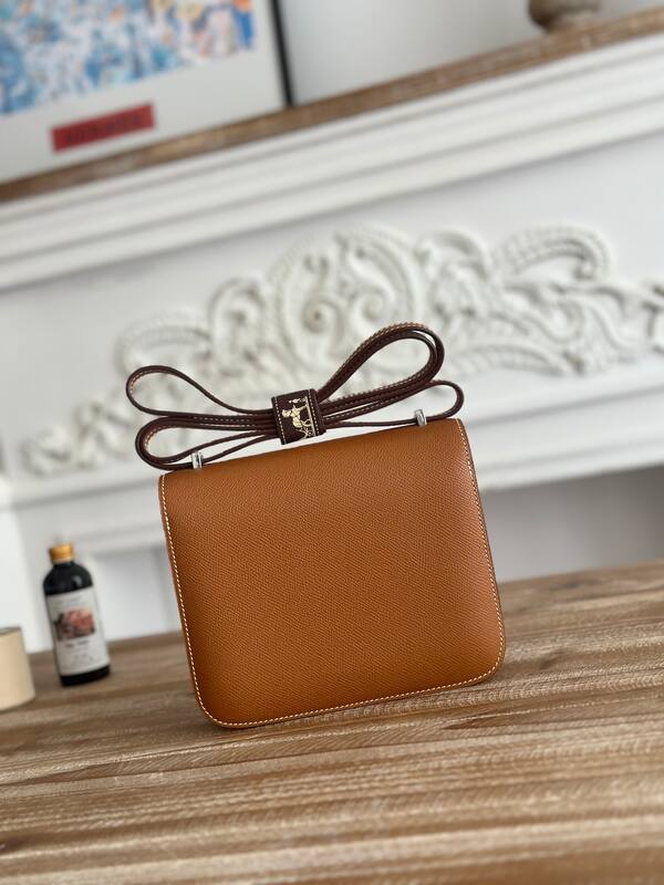 Hermes Constance Gold crossbody — 1:1 Replica