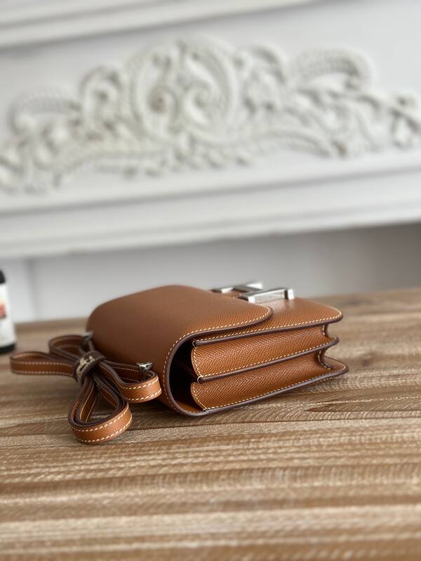 Hermes Constance Gold crossbody — 1:1 Replica