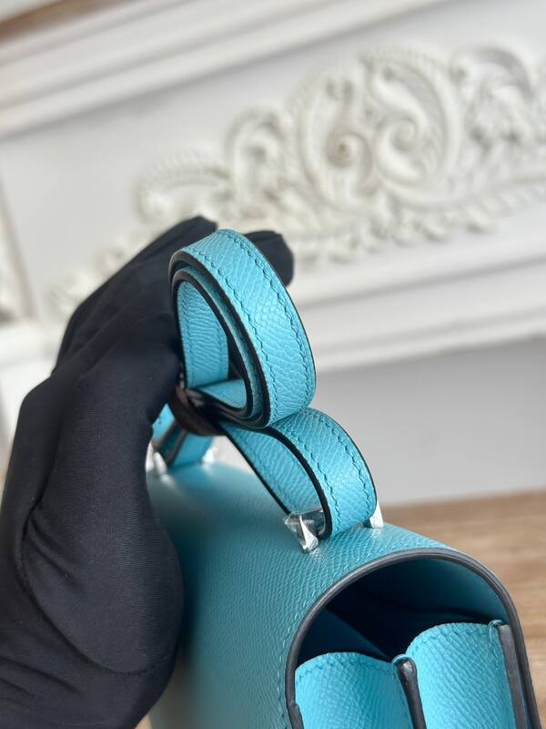 Hermes Constance Blue crossbody — Top Quality Replica