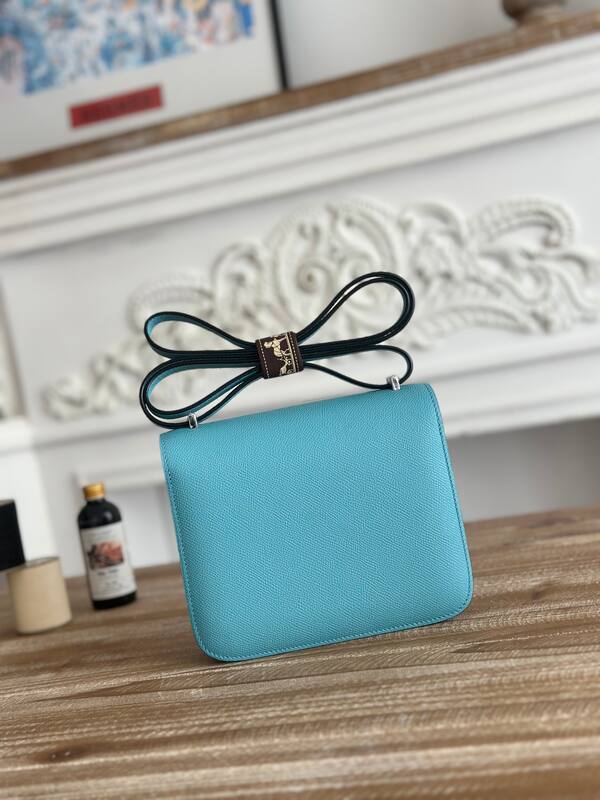 Hermes Constance Blue crossbody — Top Quality Replica