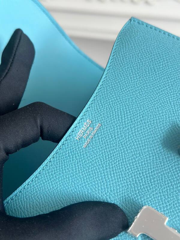 Hermes Constance Blue crossbody — Top Quality Replica