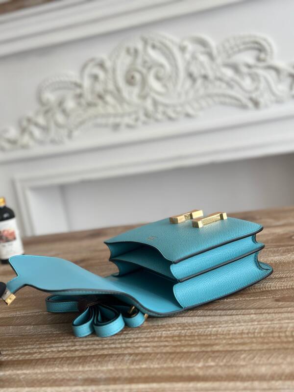 Hermes Constance Blue shoulder — AAA Quality Replica