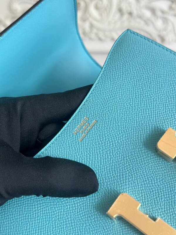 Hermes Constance Blue shoulder — AAA Quality Replica
