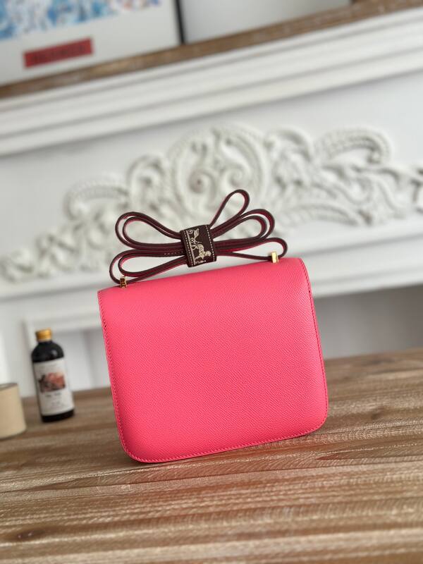 Hermes Constance Pink crossbody — Premium Replica