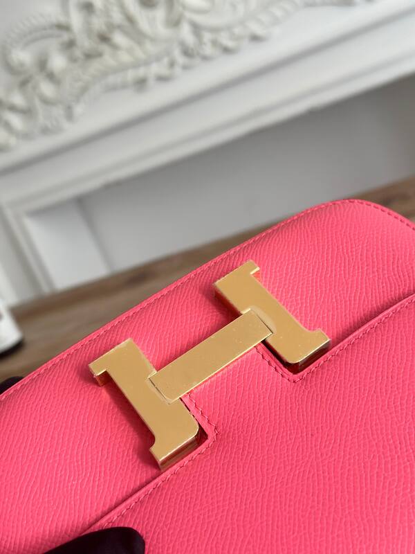 Hermes Constance Pink crossbody — Premium Replica
