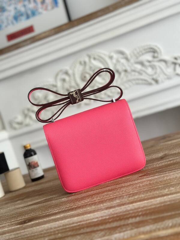 Hermes Constance Pink crossbody — AAA Quality Replica