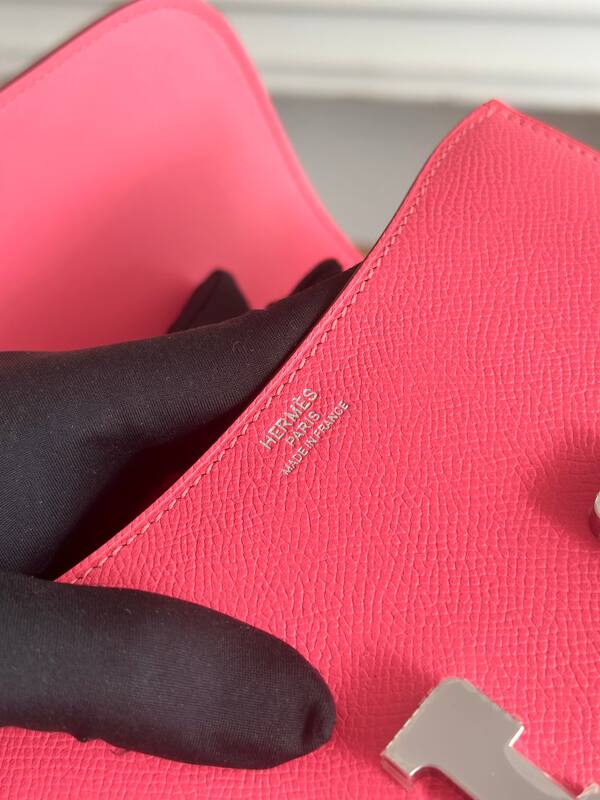Hermes Constance Pink crossbody — AAA Quality Replica