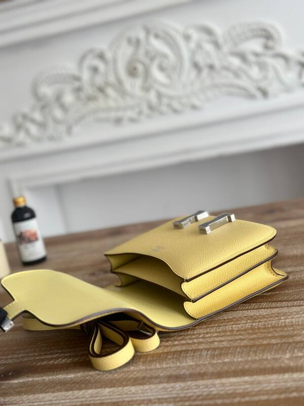 Hermes Constance Yellow shoulder — Top Quality Replica