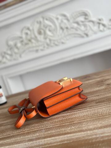Hermes Orange crossbody AAA Quality Replica