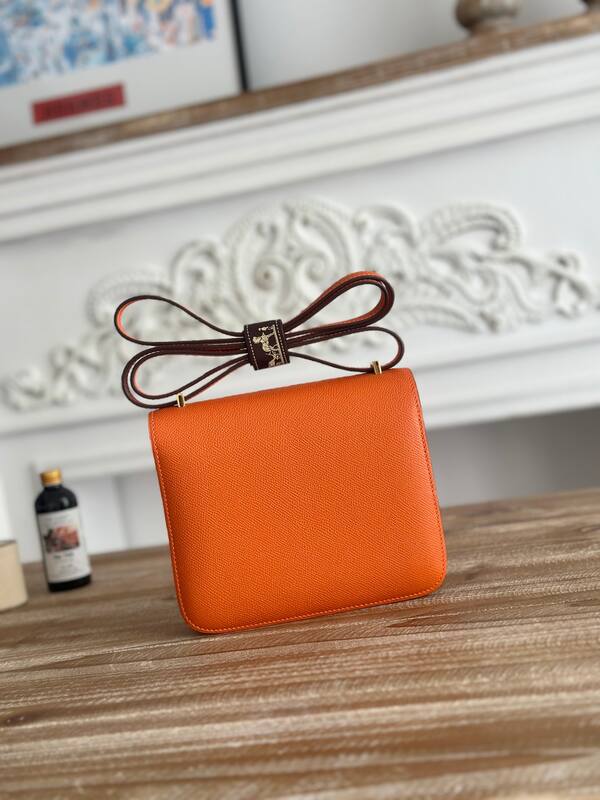 Hermes Orange crossbody — AAA Quality Replica
