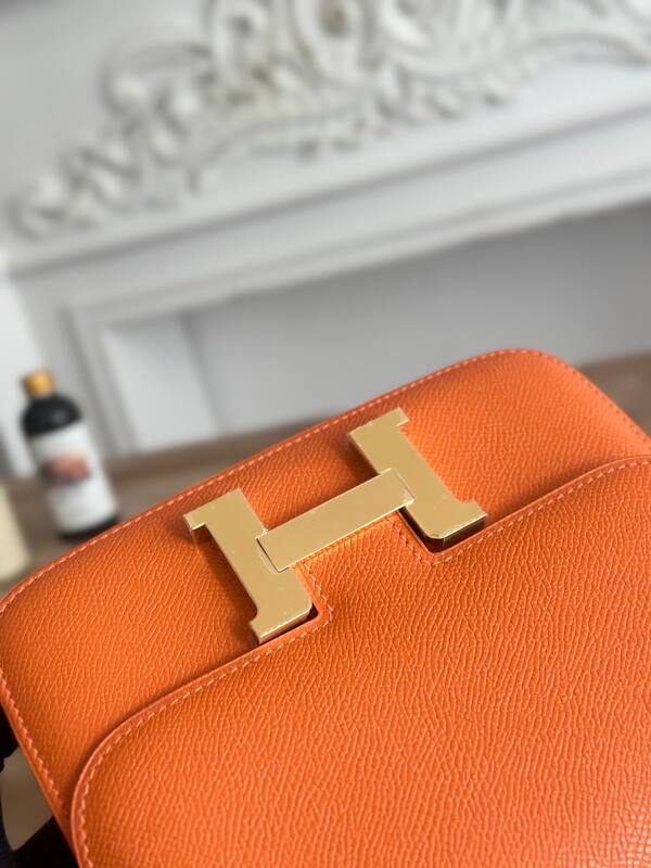 Hermes Orange crossbody — AAA Quality Replica