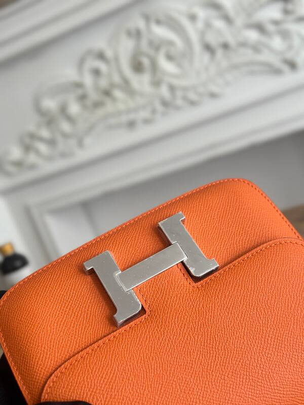 Hermes Constance Orange Epsom shoulder — Top Quality Replica