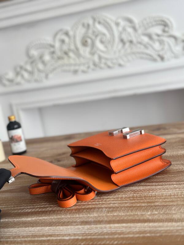 Hermes Constance Orange Epsom shoulder — Top Quality Replica