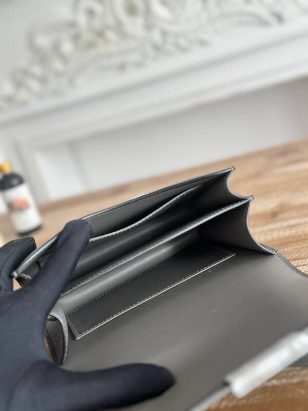 Hermes Constance Grey crossbody — 1:1 Replica