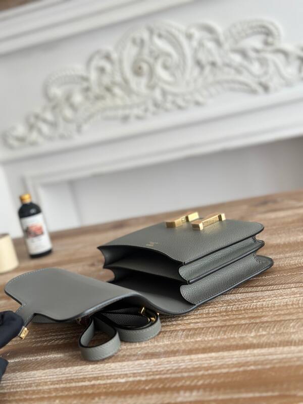Hermes Constance Grey crossbody — Premium Replica