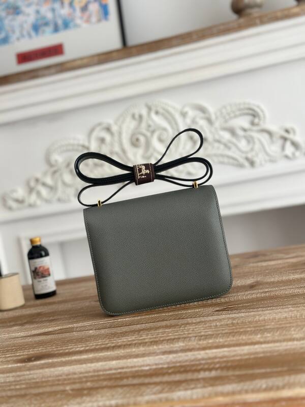 Hermes Constance Grey crossbody — Premium Replica