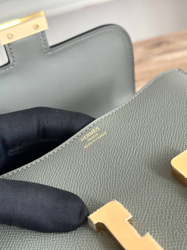 Hermes Constance Grey crossbody — Premium Replica