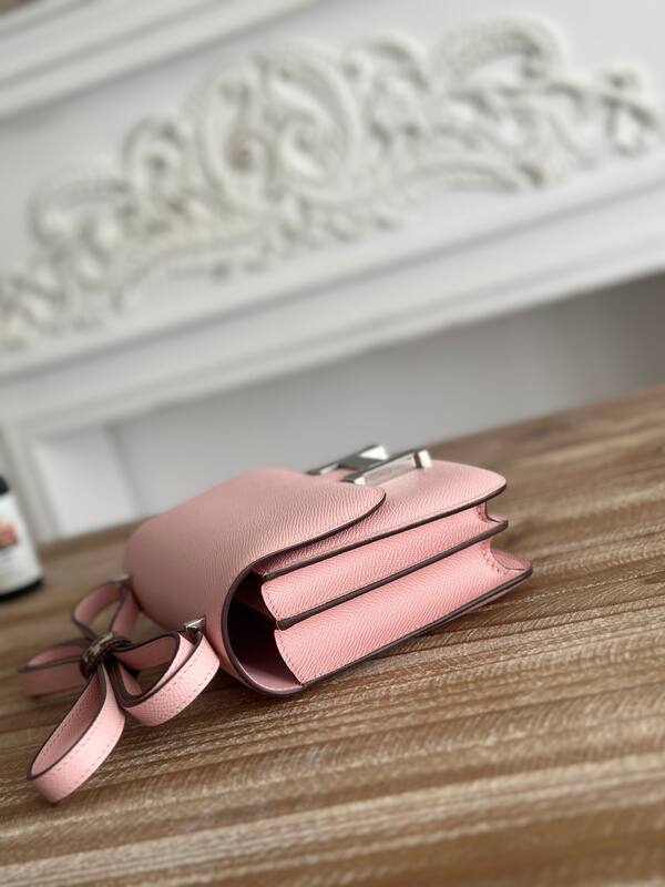 Hermes Constance Pink crossbody — AAA Quality Replica