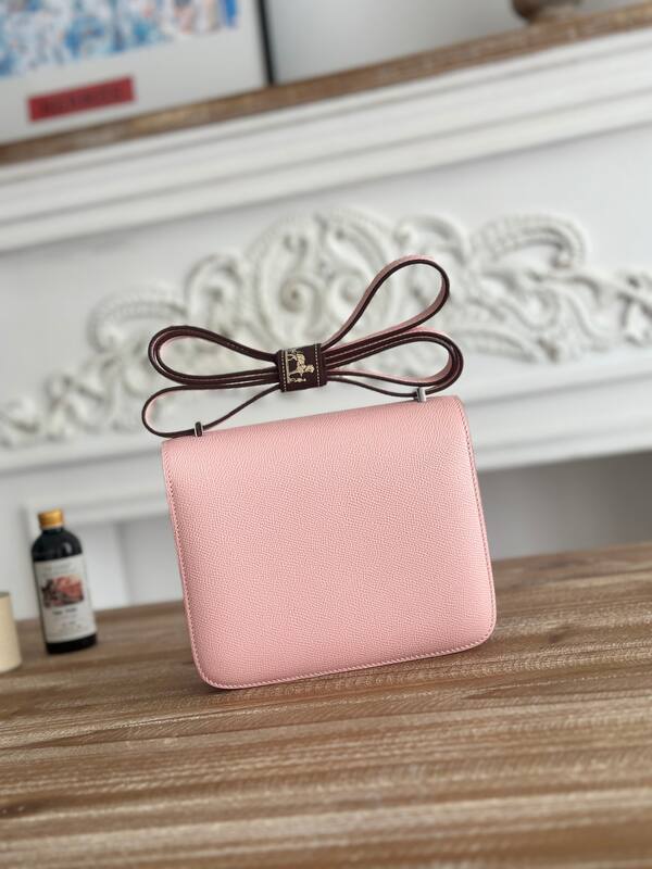 Hermes Constance Pink crossbody — AAA Quality Replica