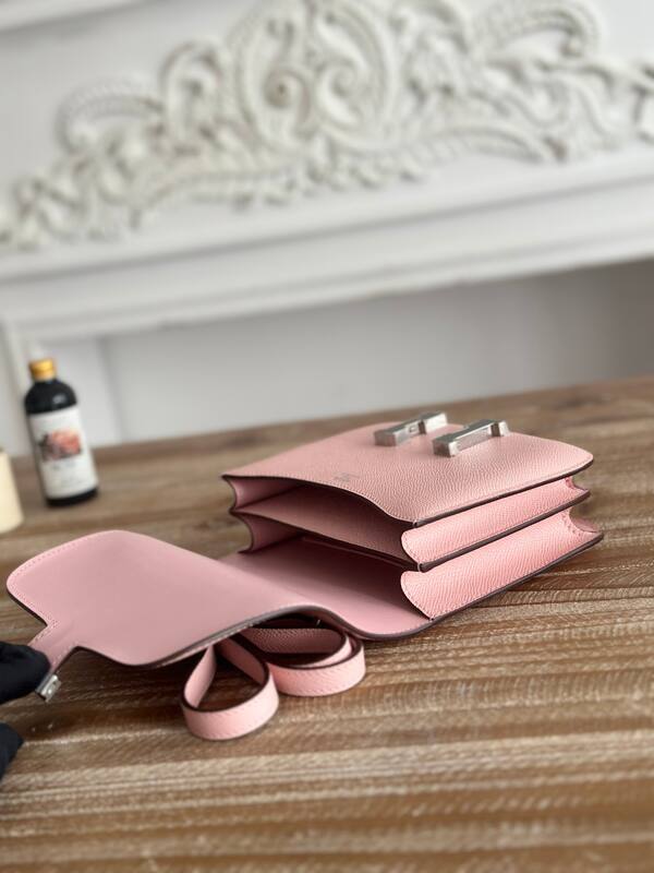 Hermes Constance Pink crossbody — AAA Quality Replica