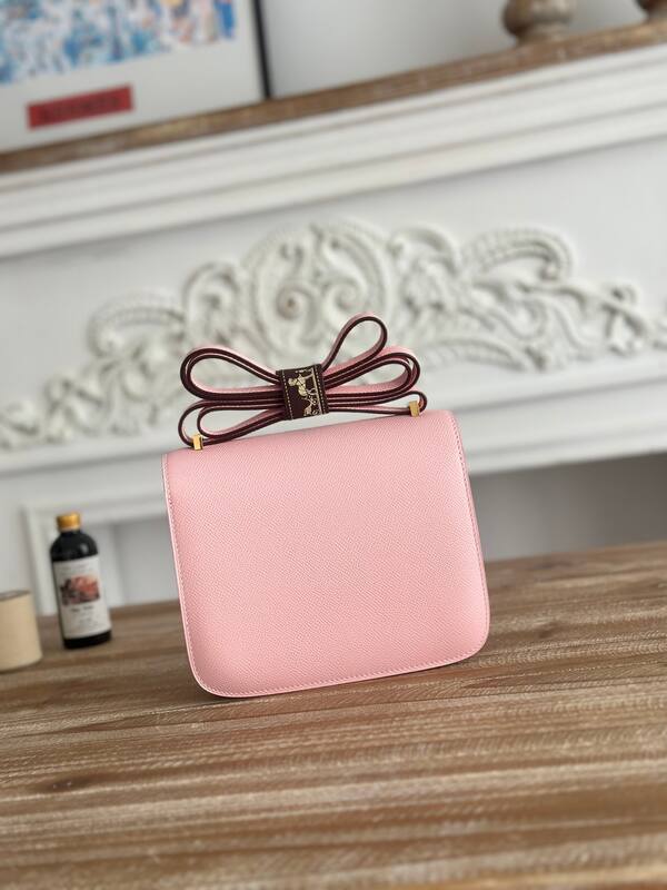 Hermes Constance Pink crossbody — 1:1 Replica